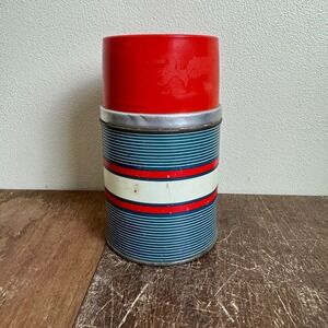 JC Higgins Sears Vacuum Bottle Thermos Vintage Hot Cold Container‎ 1 Pint